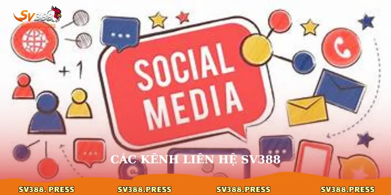 Các kênh liên hệ sv388